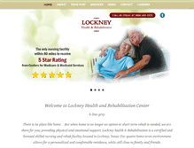 Tablet Screenshot of lockneycare.com